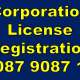 Apply for a Corporation License Reg,...